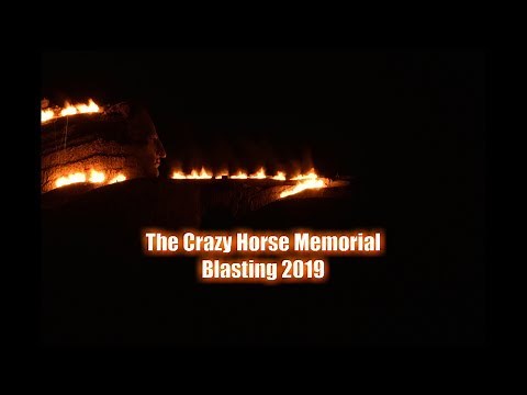 Crazy Horse Monument Blasting 2019