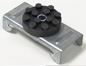 [Hot Item] Steel and Wood Frame Ceiling and Wall Resilisent Sound Insulation Clip with Hat Channel Rsic Resilient Sound Isolation Clips Mute Clip Sonusclip