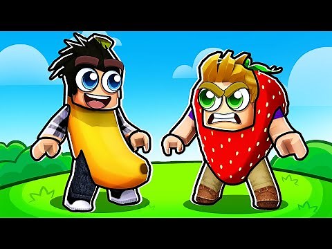 Nous NOUS SOMMES TRANSFORMÉS EN NOURRITURE Dans ROBLOX !