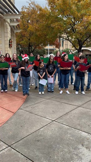 Choir members from Dr. Hector P Garcia Middle School and Louis D. Brandeis High School kicked off Parade of Kettles today at The Shops at La Cantera. | The Salvation Army San Antonio Area Command