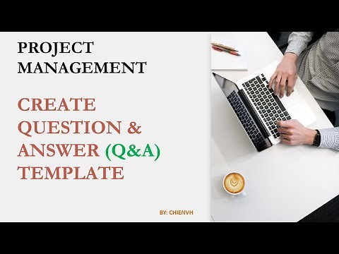 Create Q&A Template in Excel | Project Management