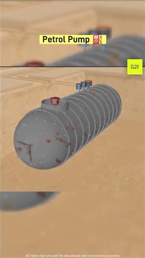 পেট্রোল পাম্পে Fuel আসে কোথা থেকে?😱 | Hidden Secret of Petrol Pump ⛽ #shorts