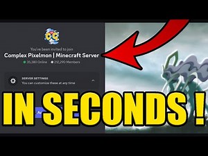 HOW to JOIN COMPLEX PIXELMON DISCORD SERVER ✅PC & MOBILE✅