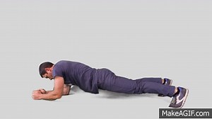Alternating Plank Reach on Make a GIF