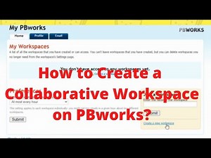 For Teachers |How to create a collaborative workspace on PBWorks
