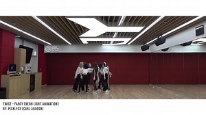 1.5K views · 134 reactions | This Fancy video with neon light animation is dooooope! Great showcase of talent by Carl Aragon! JYPE, hire this guy! ENJOOOOY! Twice - Fancy Dance Practice video with Neon Light Animation by @Pixelfox Carl Aragon Youtube: https://www.youtube.com/watch?v=8Qpl9T9kwuQ | TWICE ONCE PINAS | Facebook