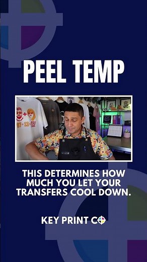 Cold, Warm or Hot DTF Transfer Peel Temperature #dtftransfers #dtftransferprinting #dtfprinting