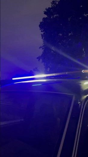 48'' Red blue LED police lights, emergency strobe light bar