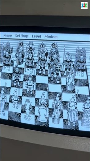 Battle in Macintosh Classic 2#chess #battle #fuadscacchi
