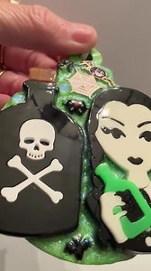 Wednesday Addams W Poison Bottles - Bejeweled Wood Ornament - Etsy