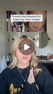 Nate Nate | Parents pet python eats their toddler. I can only imagine that child’s last moments. #parents #parentsoftiktok #parenting #parentingtips... | Instagram