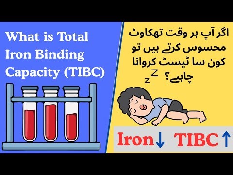What is total iron binding capacity? I (TIBC) vs. iron? I Transferrin explain in Urdu.