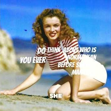 Who is Norma jean and what was her personality like before she was Marilyn Monroe ?a sad deep dive💋