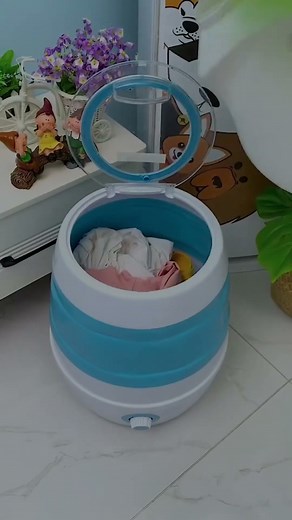 Mini Washing Machine with Dryer #washingmachine #homegadgets #viral #reels