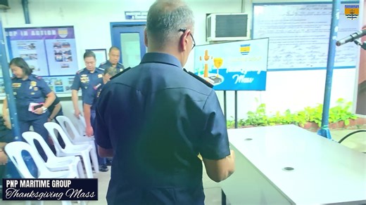 PNP–Maritime Group (MG) held a Thanksgiving Mass and Fellowship Activity on January 14, 2026, at the HMG Formation Area, Camp BGen Rafael T Crame, in honor of the January birthday celebrants of the Group. The activity served as the moment of reflection and gratitude, strengthening camaraderie, unity, and shared commitment to the public service among MG personnel. #BagongPilipinas #ToServeandProtect #ByLandAndSeaWeOvercome #BagongPNPparasaBagongPilipinas:SerbisyongMabilisTapatatNararamdaman | Phi