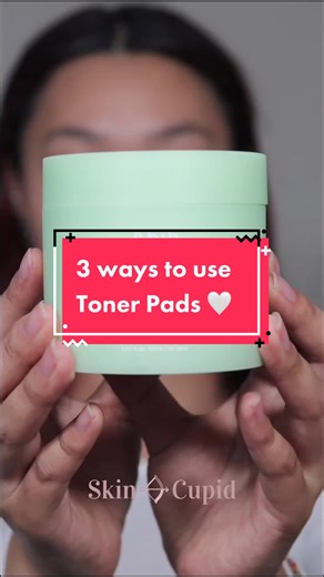 Toner pads are all the rage right now in Korea due to their multi-functionality and effectiveness. Team Cupid’s Agnes is here to show all the ways you can make the most out of the ABIB’s award-winning toner pads 😍 💓Available at www.skincupid.co.uk 🤍ABIB Heartleaf Spot Pad Calming Touch (80 Pads): No.1 Korean daily toner pad infused with 40,000 ppm Heartleaf Extract to soothe redness and improve the skin texture. The light and refreshing texture gently calms, and the hypo-allergenic formula hy