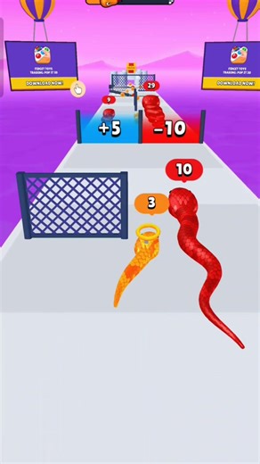 snake run 3d new update part 166 #games #viralvideo