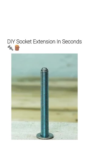 @user_missinng on Instagram: "This X post features a short video tutorial demonstrating a rapid DIY method to extend a power socket by embedding a threaded bolt in a wooden block, insulating it with a PVC pipe section, and attaching a plug, using basic tools like a drill. Posted on 31 December 2025 by @ohygil , the video has quickly garnered 122 likes and 125 replies, mostly from Indonesian users expressing surprise and admiration at the clever, low-cost hack. Similar PVC pipe-based electrical e