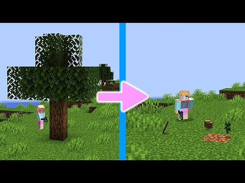 Making An Axe That Can Chop An Entire Tree Instantly