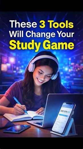 Top 3 AI Tools for Students to Study Faster. 📈