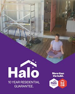 Build with complete peace of mind with the Halo 10-year guarantee. | New Zealand Certified Builders Association
