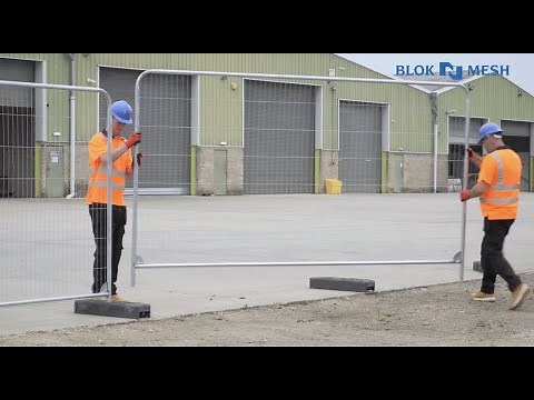 Video 1 - How to install basic mesh fencing