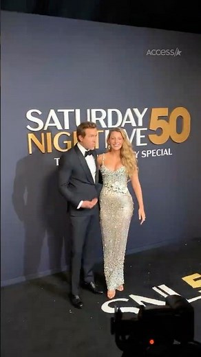 Blake Lively & Ryan Reynold Attend 'SNL50: The Anniversary Special'