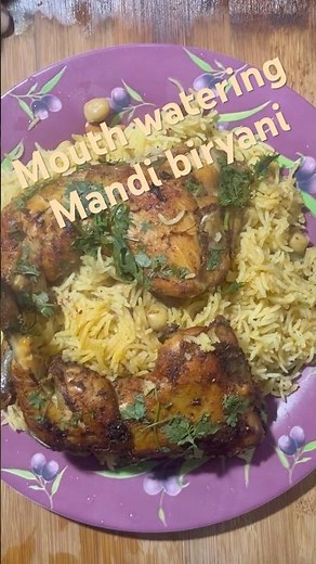 Authentic Chicken Mandi Recipe | Arabic Style Mandi at Home 🐔🍚#shortvideos #shorts