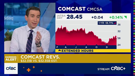Comcast posts mixed quarter as broadband pressures weigh on business