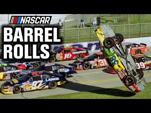 NASCAR Barrel Roll Crashes