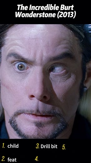 The Incredible Burt Wonderstone (2013) | Grey’s Dangerous Brain Drill Stunt