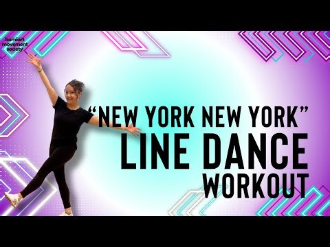 Line Dance Tutorial to New York, New York | Line Dance for Seniors & Adults
