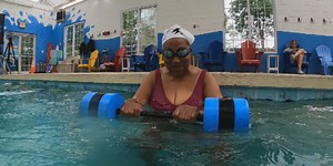 Georgia senior citizens dive into swim lessons, facing fears