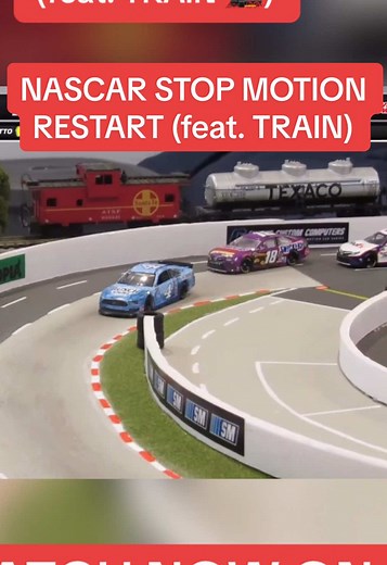 NASCAR Stop Motion Restart Highlights