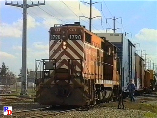 Stockton, California shortline, Central California Traction is observed and talked about in the nice clip from the Charles Smiley Presents show "Great Shortlines West" https://rfd.video/GreatShortsWest | Railfan Depot