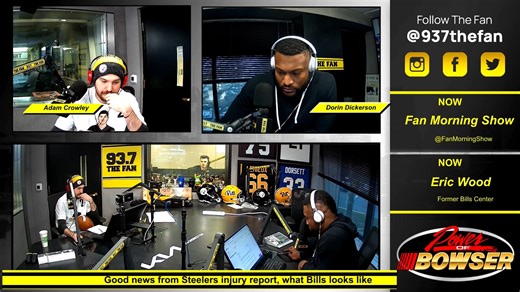 5.3K views · 56 reactions | Bills radio analyst Eric Wood was almost a Pittsburgh Steeler. He explained how the path to the playoffs was similar for the Steelers and Bills. Listen: https://bit.ly/3tPLDWX | 93.7 The Fan | Facebook