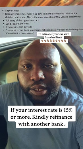 Refinance Your Car With Standard Bank for Better Rates