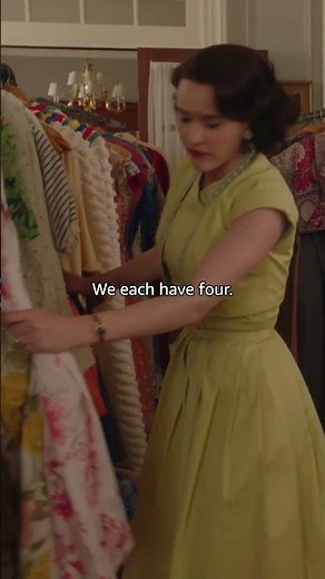 Weekend prep begins now | The Marvelous Mrs. Maisel
