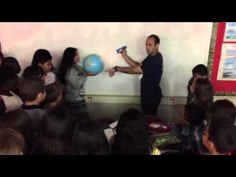 Direct and indirect sunlight demonstration