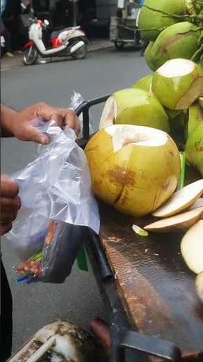 I Finally Learned How To Cut A Coconut