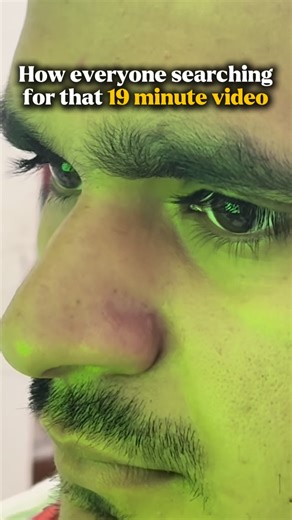 홎홖홢 on Instagram: "All eyes on that 19 minute video #funny #feed #feedfeed #virals #viralvideo #relatable"