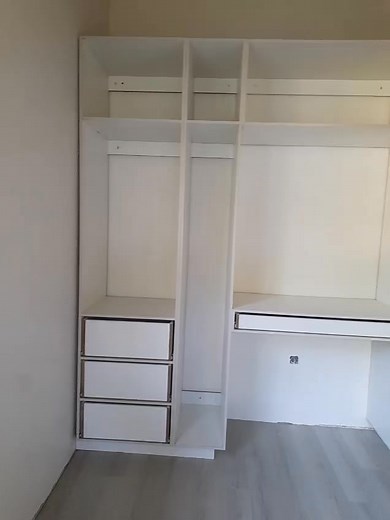 9.1K views · 25 reactions | Custom closet installation | Trinidad Cabinets Ltd | Facebook