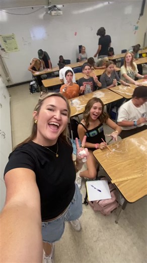 Bubble lab in full effect this year! #middleschoolscience #science