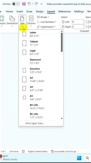 Change A3 size #excel #tutorial