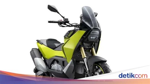 Kymco CV-R5, Skutik tapi Bentuk Kepalanya Mirip Moge Adventure