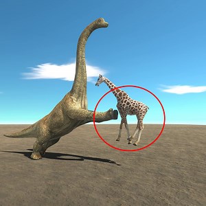 Brachiosaurus vs Every Animal Unit | Gameroom