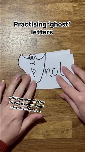 Ghost letters - learning to read silent letters #phonics #learntoread #year2phonics