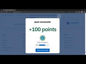Salesforce Trailhead - Create Relationship Queries with Standard Objects