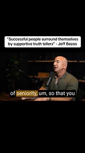 3.5K views · 73 reactions | Surround yourself with supportive truth-tellers! In this interview with Lex Fridman, Jeff Bezos highlights the importance of seeking the truth for success. He discusses how honesty and open dialogue can drive innovation and growth within organizations. #JeffBezos #LexFridman #Honesty #Integrity #Truth #TheDUAH | Dr. Evans Duah | Facebook