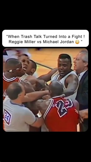 Basketball | NBA | Basketball Legends on Instagram: "Words were exchanged. Egos collided. Respect was off the table. Prime Jordan. Fearless Reggie. No backing down. No holding back. This wasn’t just trash talk. This was rivalry turning physical. This was two killers meeting face to face. 🥊🔥 . . . Reggie Miller vs Michael Jordan fight Jordan Miller rivalry NBA on-court fight 1993 Bulls vs Pacers heated moment Michael Jordan trash talk Reggie Miller confrontation NBA rivalry history Jordan compe